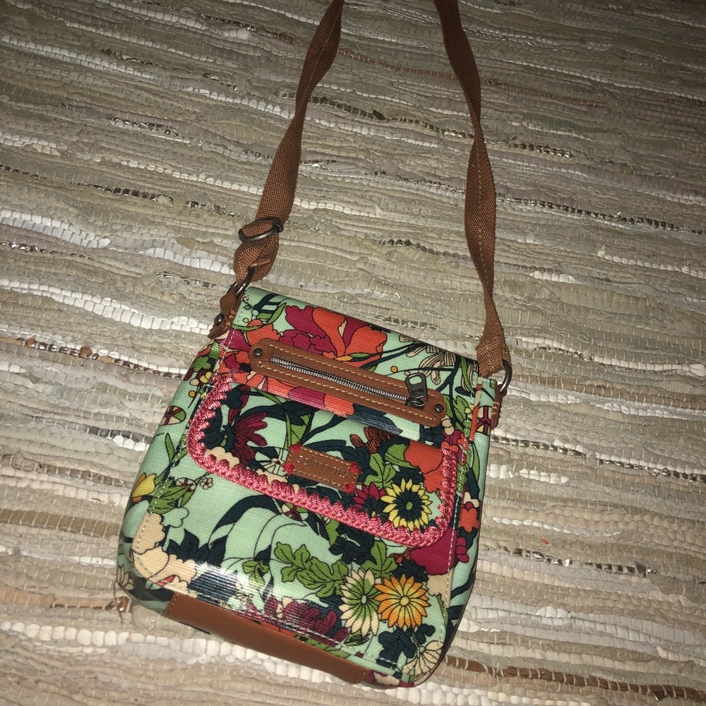 Floral purse